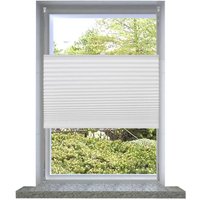 Berkfield Home Plisse Blind 100x100cm White Pleated Blind | Size: 100x100 cm