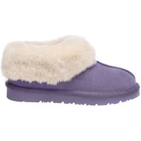 EverAu Australia Women's Real Sheepskin Ibis Slippers with EVA Sole in Lilac | Size: 8