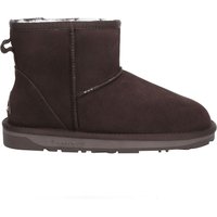 EverAu Australia Men's Real Sheepskin Falcon Mini Classic Boots with TPR Sole in Chocolate | Size: 12