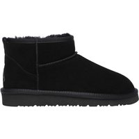 EverAu Australia Women's Real Sheepskin Finch Ultra Mini Classic Boots with EVA Sole in Black | Size: 9
