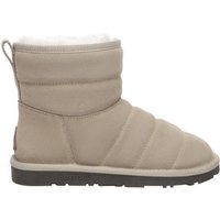 EverAu Australia Women's Real Sheepskin Thornbill Mini Boots with TPR Sole in Light Sand | Size: 4