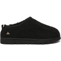 EverAu Australia Women's Sheepskin Women Snipe Plush Ankle Slippers with EVA Sole in Black | Size: 9