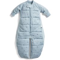 ergoPouch 100% GOTS Winter Long Sleeved 2 in 1 Sleeping Suit Bag - 3.5 TOG Blue in Light Blue | Size: 2-4 Years