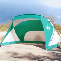 Berkfield Home Beach Tent Sea Green 274x178x170/148 cm 185T Polyester