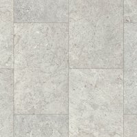 Vinyl Flooring UK Grey Stone Tile Effect 2.8mm Non Slip Vinyl Flooring Sheet | Size: 4000mm x 8000mm