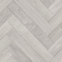 Vinyl Flooring UK Wood Effect Grey 2.8mm Cushion Backed Vinyl Flooring in Light Grey | Size: 2000mm x 8000mm