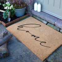 Artsy Mats Home Doormat (90 x 60cm) in Brown | Size: 90 cm x 60 cm