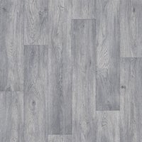 Vinyl Flooring UK Turbo Grey Wood Effect 2.3mm Foam Backed Vinyl Flooring Sheet | Size: 4000mm x 9000mm