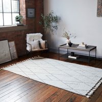 Modern Wool Easy to clean Hand Made Geometric Area cm x 230 cm