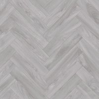 Vinyl Flooring UK Grey Herringbone Wood Effect 1.90mm Sheet Vinyl Flooring | Size: 2000mm x 6000mm