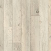 Vinyl Flooring UK Cream Wood Effect 2.8mm Cushion Backed Sheet Vinyl Flooring in White | Size: 2000mm x 9000mm
