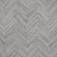 Vinyl Flooring UK AlvHer Wood Effect Glue Down Luxury Vinyl Tile (2.5mm LVT) in Dark Grey