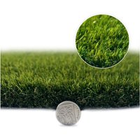 Artificial Grass GB Rio Plus 40mm Super Soft Artificial Grass in Green | Size: 4000mm x 8000mm