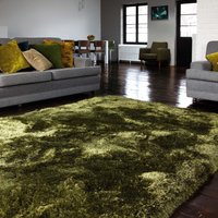 Handmade Modern Plain Polyester Easy To Clean Area cm x 170 cm