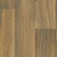 Vinyl Flooring UK 2.0mm Brown Wood Effect Cushion Backed Vinyl Flooring Sheet | Size: 4000mm x 5000mm