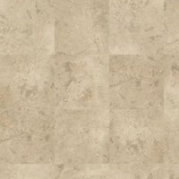 Vinyl Flooring UK Colonia Glue-Down Luxury Vinyl Tile, 2mm Thick LVT - Covers 3.34sqm in Stone