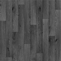 Vinyl Flooring UK Black Wood Effect 2.5mm Felt Backing Vinyl Flooring Sheet | Size: 2000mm x 4000mm
