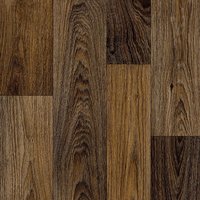 Vinyl Flooring UK Dark Brown Wood Effect 2.8mm Vinyl Flooring Sheet | Size: 2000mm x 2000mm