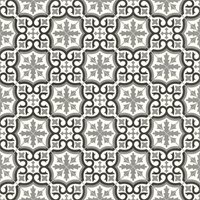 Vinyl Flooring UK Black White Designer Effect 2.6mm Vinyl Flooring Sheet in Grey | Size: 2000mm x 3000mm