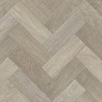 Vinyl Flooring UK Beige Herringbone Wood Effect 2.8mm Vinyl Flooring Sheet | Size: 3000mm x 6000mm