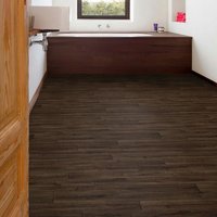 Vinyl Flooring UK Brown Wood Effect 2.3mm Sheet Vinyl Flooring | Size: 3000mm x 2000mm