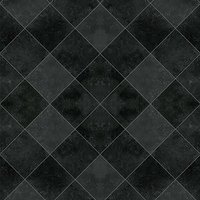 Vinyl Flooring UK Black Chequers Effect 2.0mm Sheet Vinyl | Size: 4000mm x 7000mm