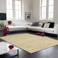 Handmade Modern Plain Jute Easy To Clean Area cm x 300 cm