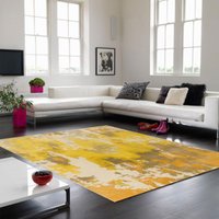 Handmade Wool Abstract Luxurious Easy To Clean Area cm x 200 cm