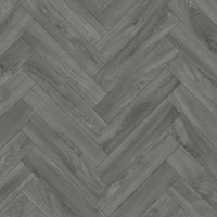 Vinyl Flooring UK Grey Herringbone Wood Effect 1.90mm Vinyl Flooring Sheet | Size: 3000mm x 4000mm