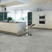 Vinyl Flooring UK Grey Plain Effect 2.0mm Cushion Backed Sheet Vinyl Flooring | Size: 4000mm x 9000mm