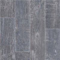 Vinyl Flooring UK Grey Wood Effect 3.8mm Felt Backed Vinyl Flooring Sheet | Size: 4000mm x 2000mm