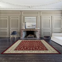 Border Floral Traditional Machine Made Easy to clean Area cm x 230 cm