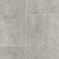 Vinyl Flooring UK Grey Stone Tile Effect 2.0mm Vinyl Flooring Sheet | Size: 2000mm x 5000mm