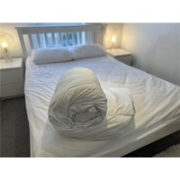 Clifton Microfibre Duvet - 10.5 Tog in White | Size: Single