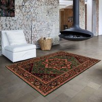Traditional Bordered Easy to clean Machine Made Floral cm x 240 cm