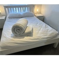 Clifton High Quality Hollowfibre Duvet - 10.5 Tog in White | Size: Single
