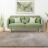 Modern Abstract Sage Easy To Clean Design Area cm x 290 cm
