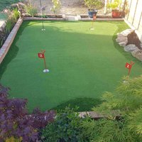 Artificial Grass GB Golf 15mm Premium Artificial Grass in Green | Size: 2000mm x 3000mm