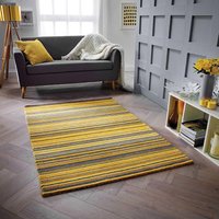 Handmade Modern Easy to clean Striped Area cm x 230 cm