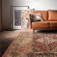 Traditional Persian Easy to clean Machine Made Geometric cm x 290 cm