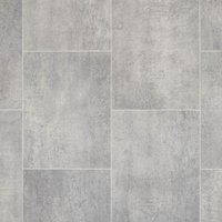 Vinyl Flooring UK Grey Herringbone Wood Effect 2.0mm Vinyl Flooring Sheet in Light Grey | Size: 2000mm x 4000mm