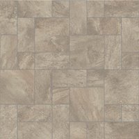 Vinyl Flooring UK Brown Stone Effect 3.8mm Felt Backed Vinyl Flooring Sheet | Size: 2000mm x 2000mm
