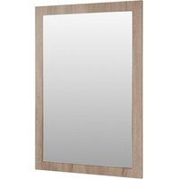 Clifton Sonoma Oak 900 x 60cm Bathroom Mirror in Light Oak | Size: 900 x 60 cm