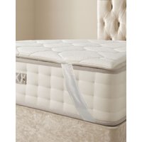 Somnior Cooling Mattress Topper Cool Soft Touch Prevents Overheating in White | Size: Small Single