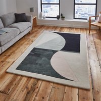 Handmade Geometric Polyester Luxurious Easy To Clean Area cm x 230 cm