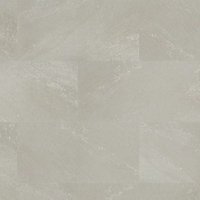 Vinyl Flooring UK Colonia Glue-Down Luxury Vinyl Tile, 2mm Thick LVT - Covers 3.34sqm in Metallic Silver