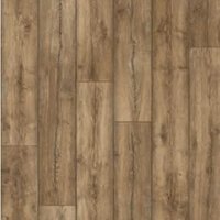 Vinyl Flooring UK Wood Effect 2.0mm Cushion Backed Brown Vinyl Flooring Sheet | Size: 4000mm x 5000mm