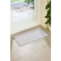 Artsy Mats Taupe Paisley Indoor Outdoor Doormat (70 x 40cm) in Beige | Size: 40 cm x 70 cm
