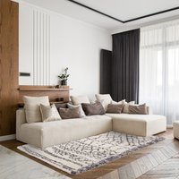 Geometric Polypropylene Luxurious Easy To Clean cm x 290 cm