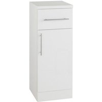 Clifton Gloss White Single Door Bathroom Base Unit